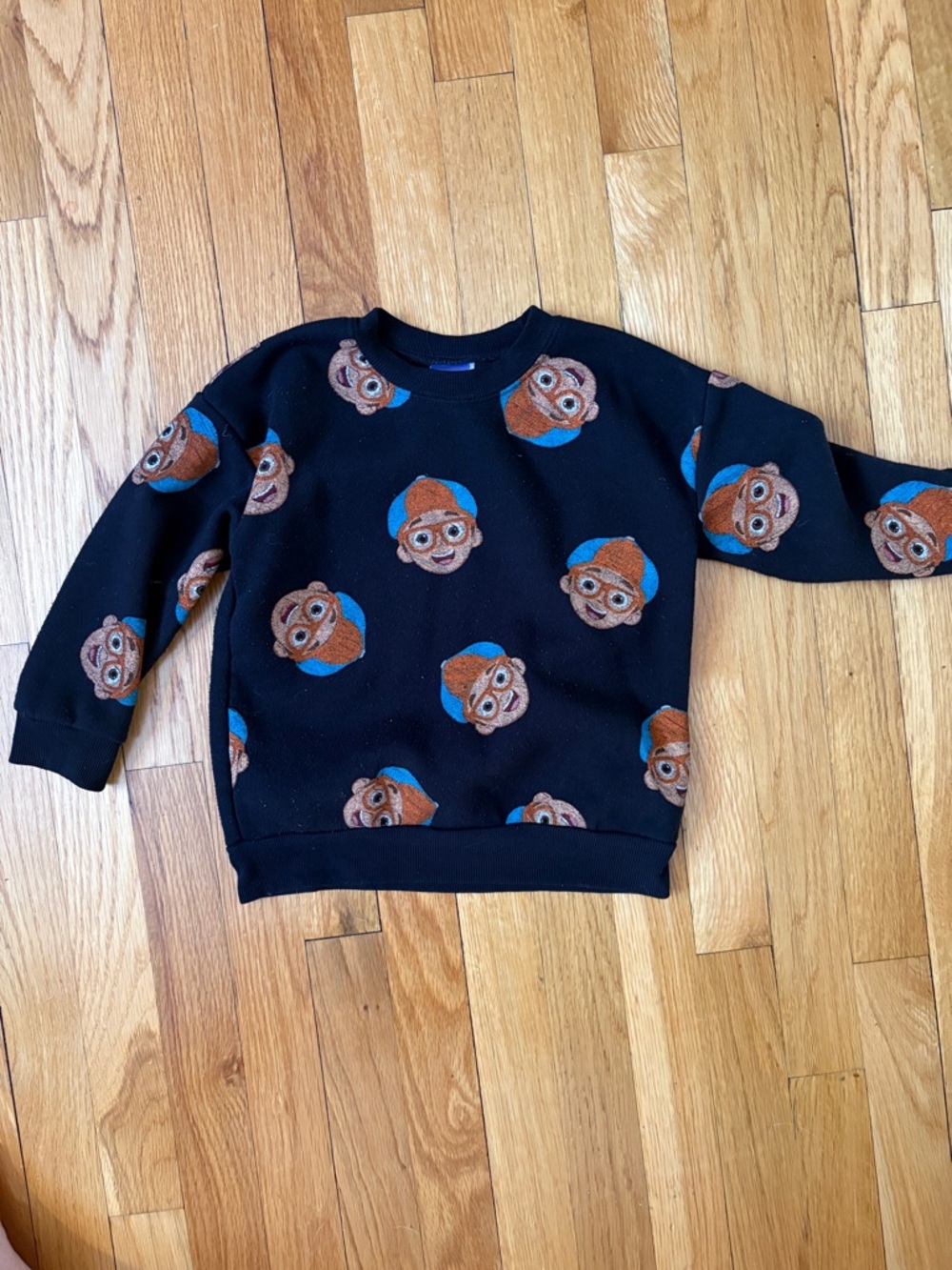 Kids Black Blippi Sweatshirt